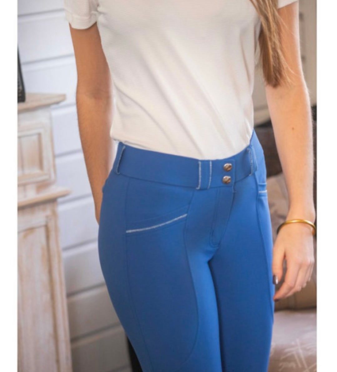 Pantalon bleu Pénélope, média 2