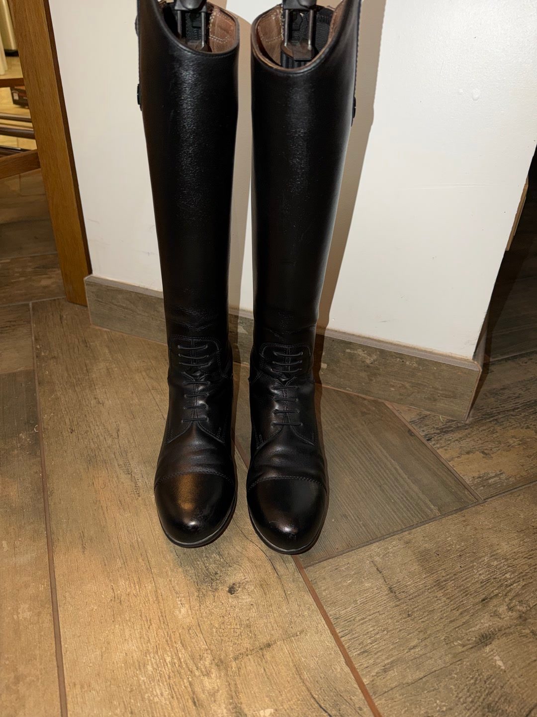 Bottes d’équitation Equithème en cuir noir – Taille 38 S, média 2